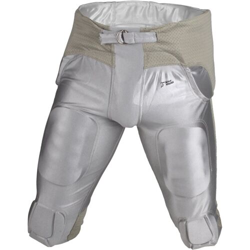 Active Athletics American Football Hose 7 Pad "All in One" Gamepants - silber Gr. M