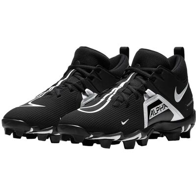 Nike Alpha Menace 3 Shark BG (CV0581) American Football All Terrain Schuhe Youth - schwarz-weiß 2Y US Nike Alpha Menace 3 Shark BG (CV0581) American Football All Terrain Schuhe Youth - schwarz-weiß 2Y US