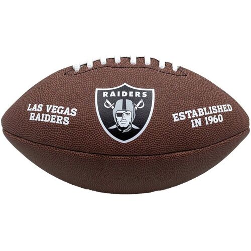 Wilson NFL Team Logo Composite Football Las Vegas Raiders