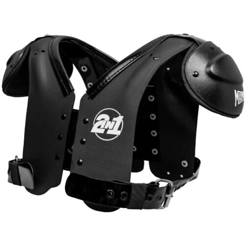 2inOne Schulterpad, Polyethylen-Schale - schwarz Gr. S/M