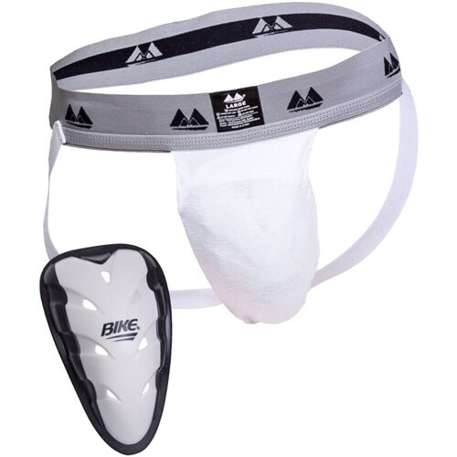 MM Tiefschutzhose mit Bike Cup - weiß Gr. S