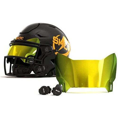 SHOC Zero G + Visor, Eyeshield - 24K gold