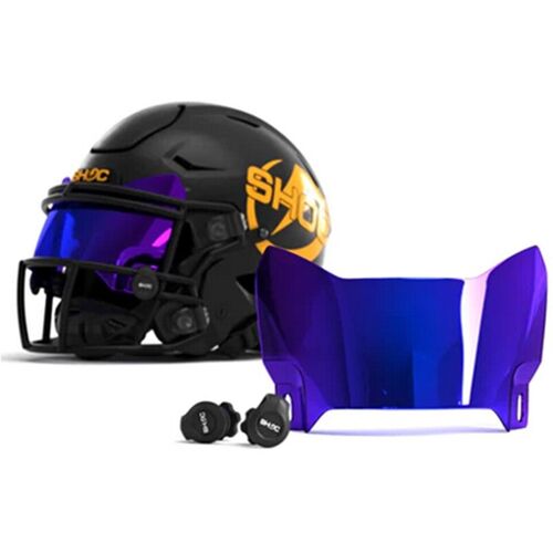 SHOC Zero G + Visor, Eyeshield - purple rain