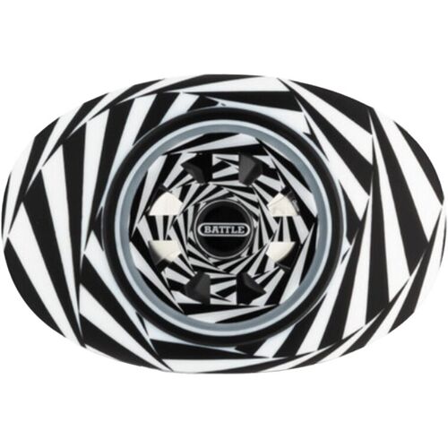 BATTLE Oxygen Spinner Football Mundstück mit Lippenschild - Kaleidoscope