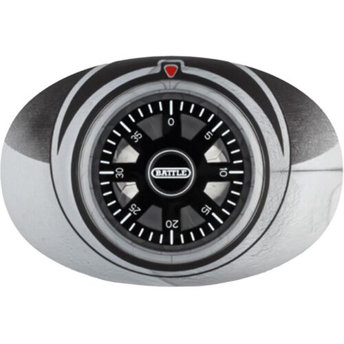 BATTLE Oxygen Spinner Football Mundstück mit Lippenschild - Padlock