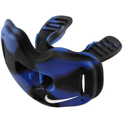 Nike Alpha Lip Protector Mouthguard + quick release Strap - schwarz-royal