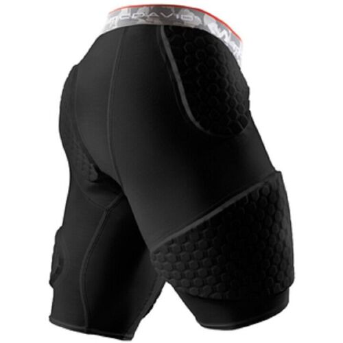 McDavid Hex Protection 5 Pad Short mit konturiertem Wrap-Around-Oberschenkel (7991) - schwarz Gr. L
