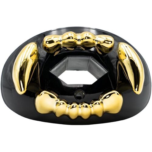 Rookie Goat VentFang 3D Mund-/Lippenschutz, flexibler Strap - vampire fang gold