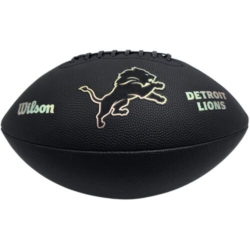 Wilson NFL Detroid Lions Metallic Premiere Football Offizielle Größe 9 - schwarz