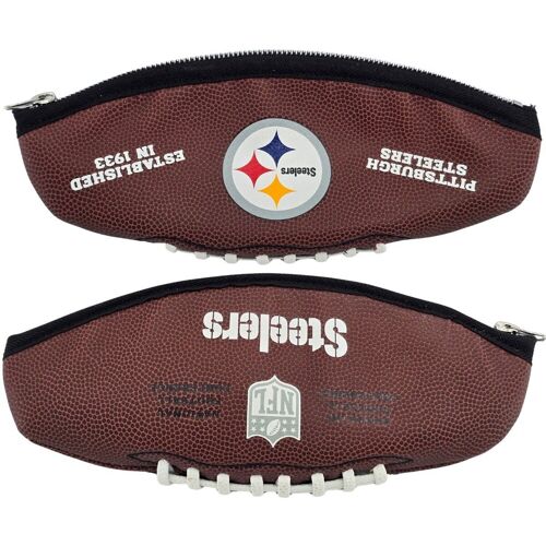 American Sports Football Stifteetui Upcycling aus Pittsburgh Steelers Football