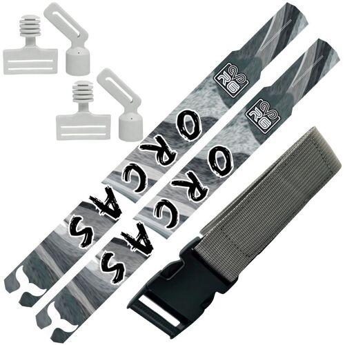 Rookie Goat Flagfootball Flaggen Set Animal Print - Orcas