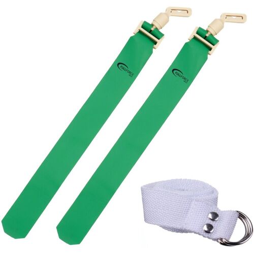 Full Force Wear Full Force POPFLAG Flagfootball Set, ein Gürtel mit zwei Flaggen - grün