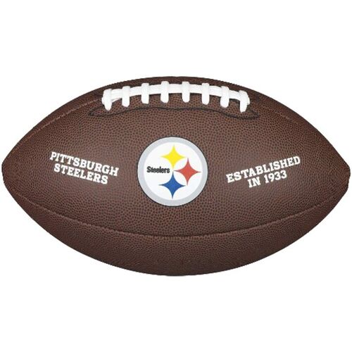 Wilson NFL Team Logo Composite Football Pittsburgh Steelers