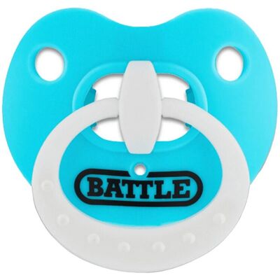 BATTLE Oxygen Mundstück mit Lippenschild Binky - blau BATTLE Oxygen Mundstück mit Lippenschild Binky - blau