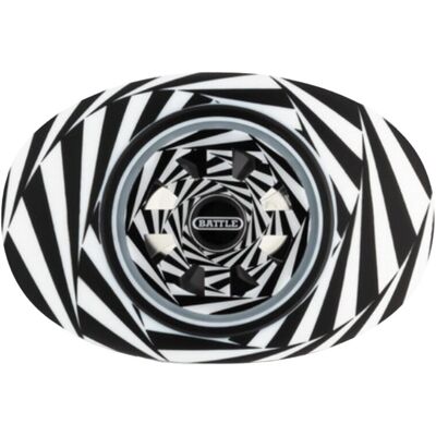 BATTLE Oxygen Spinner Football Mundstück mit Lippenschild - Kaleidoscope BATTLE Oxygen Spinner Football Mundstück mit Lippenschild - Kaleidoscope
