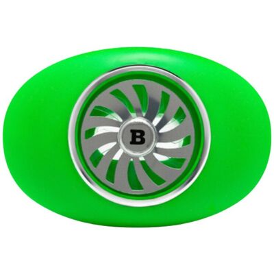 BATTLE Oxygen Spinner Football Mundstück mit Lippenschild - neon grün BATTLE Oxygen Spinner Football Mundstück mit Lippenschild - neon grün