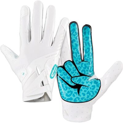 Grip Boost Peace Stealth 6.0 Football Gloves - miami Gr.M Grip Boost Peace Stealth 6.0 Football Gloves - miami Gr.M