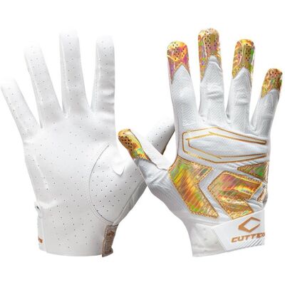 Cutters S500C Rev Pro 4.0 Receiver Handschuhe - White Iridescent Gold Gr.M Cutters S500C Rev Pro 4.0 Receiver Handschuhe - White Iridescent Gold Gr.M