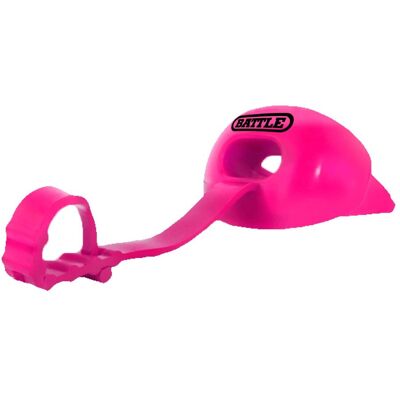 BATTLE Oxygen Football Mundschutz Lipguard w/ strap - pink BATTLE Oxygen Football Mundschutz Lipguard w/ strap - pink