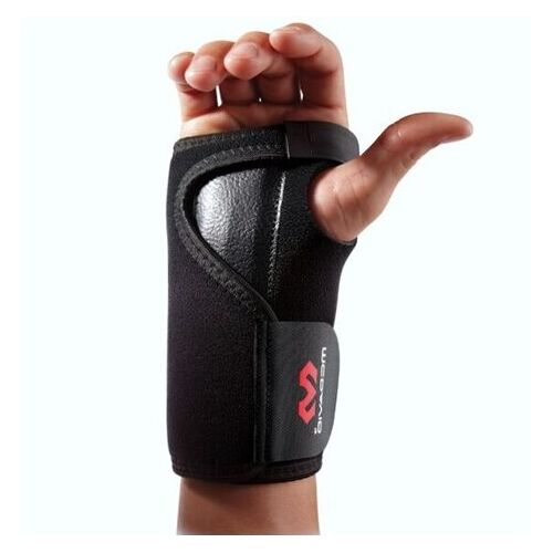 McDavid 454 Karpaltunnel Handgelenkstütze mit Stützschiene, verstellbar - rechts