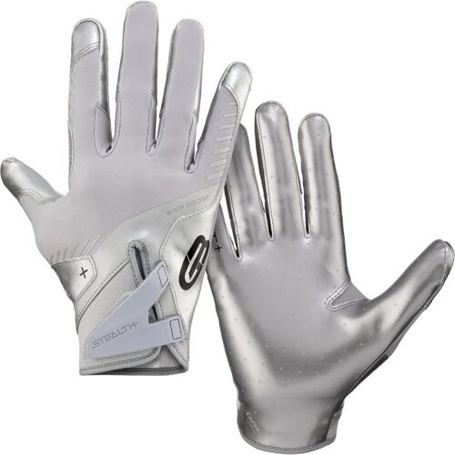 Grip Boost Solid Stealth 6.0 Football Gloves - chrome Gr.XL