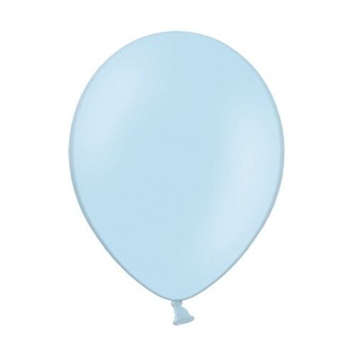 partydeco 100 Partystar Luftballons pastellblau 23cm Blau OS