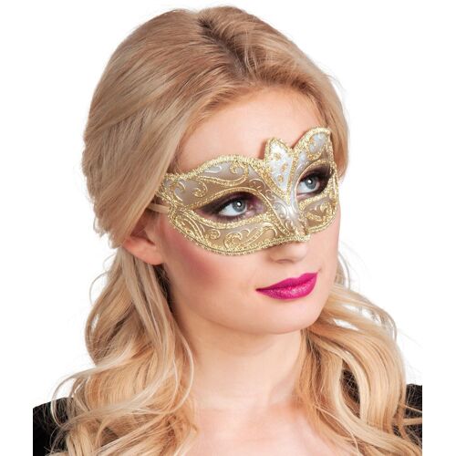 Boland Verzierte Venezianische Maske Gold Gold OS