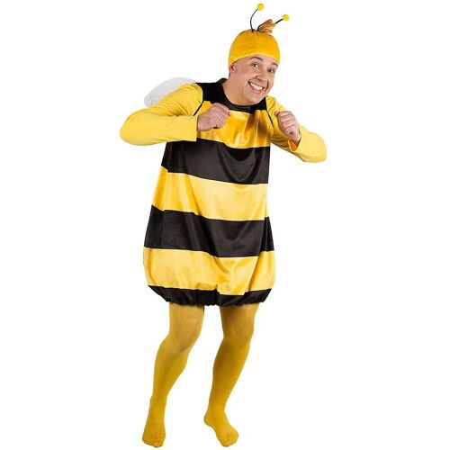 maskworld Biene Willi Herrenkostüm Gelb XXL