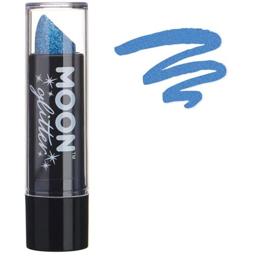 Smiffys Glitzer Lippenstift in Blau 4,5g Blau OS