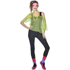 Amscan 80er Jahre Netzshirt Gelb Gelb L Amscan 80er Jahre Netzshirt Gelb Gelb L