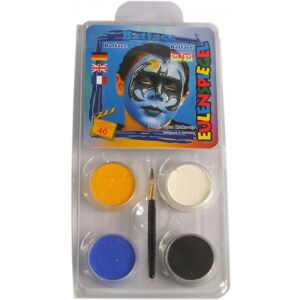 Eulenspiegel Fledermaus Schminkset 4 Farben Bunt OS Eulenspiegel Fledermaus Schminkset 4 Farben Bunt OS