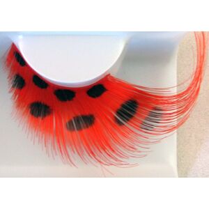 Eulenspiegel Geschwungene Marienkäfer Wimpern Rot OS Eulenspiegel Geschwungene Marienkäfer Wimpern Rot OS