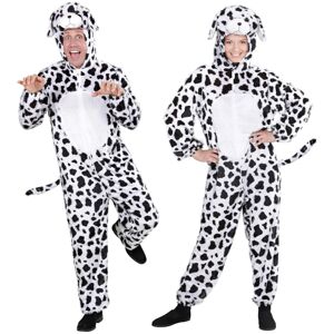 Widmann Dalmatiner Ganzkörper Unisex Kostüm Weiß 165 Widmann Dalmatiner Ganzkörper Unisex Kostüm Weiß 165