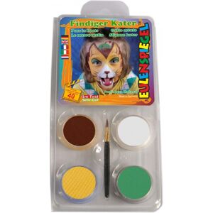 Eulenspiegel Kinder Kater Make Up Bunt OS Eulenspiegel Kinder Kater Make Up Bunt OS