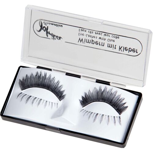 jofrika Echthaar Wimpern Duo schwarz Schwarz OS