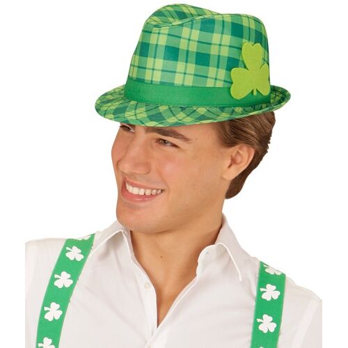 Widmann Karierter St. Patricks Day Hut Grün OS