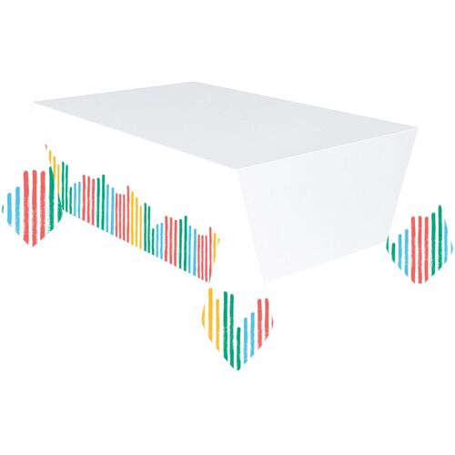 Amscan Happy Time Party Tischdecke 180cm x 120cm Bunt OS