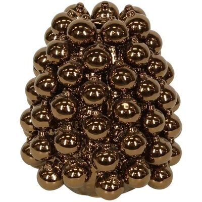 Höffner Vase Weihnachtskugeln ¦ gold ¦ Keramik ¦ Maße (cm): H: 23 Ø: 20 Höffner Vase Weihnachtskugeln ¦ gold ¦ Keramik ¦ Maße (cm): H: 23 Ø: 20