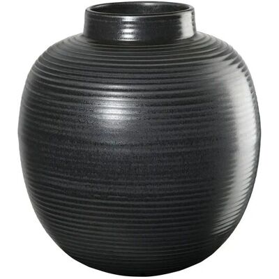 ASA SELECTION Vase Japandi ¦ schwarz ¦ Steingut ¦ Maße (cm): H: 22 Ø: 20 ASA SELECTION Vase Japandi ¦ schwarz ¦ Steingut ¦ Maße (cm): H: 22 Ø: 20