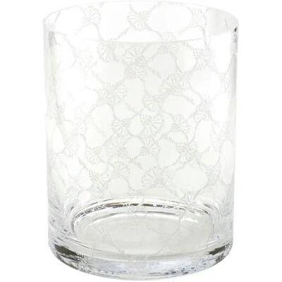 JOOP! Kerzenständer ¦ transparent/klar ¦ Kunstleder ¦ Maße (cm): H: 22 Ø: 18 JOOP! Kerzenständer ¦ transparent/klar ¦ Kunstleder ¦ Maße (cm): H: 22 Ø: 18