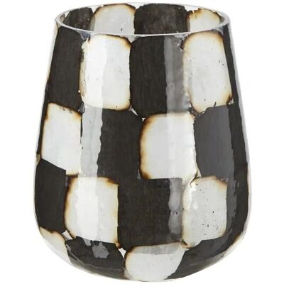 Höffner Vase ¦ mehrfarbig ¦ Glas ¦ Maße (cm): H: 14,5 Ø: 12.5 Höffner Vase ¦ mehrfarbig ¦ Glas ¦ Maße (cm): H: 14,5 Ø: 12.5