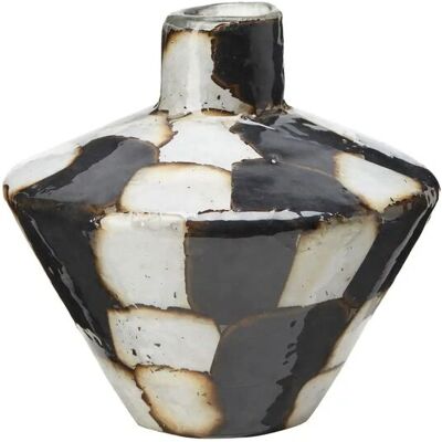 Höffner Vase ¦ mehrfarbig ¦ Glas ¦ Maße (cm): H: 12,8 Ø: 13.5 Höffner Vase ¦ mehrfarbig ¦ Glas ¦ Maße (cm): H: 12,8 Ø: 13.5