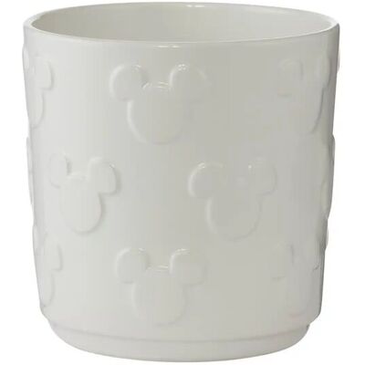 Übertopf Disney ¦ weiß ¦ Keramik ¦ Maße (cm): H: 14,2 Ø: 15.4 Übertopf Disney ¦ weiß ¦ Keramik ¦ Maße (cm): H: 14,2 Ø: 15.4