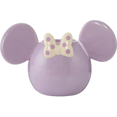 Disney 3D Übertopf Minnie ¦ lila/violett ¦ Keramik ¦ Maße (cm): B: 20 H: 13,5 Disney 3D Übertopf Minnie ¦ lila/violett ¦ Keramik ¦ Maße (cm): B: 20 H: 13,5