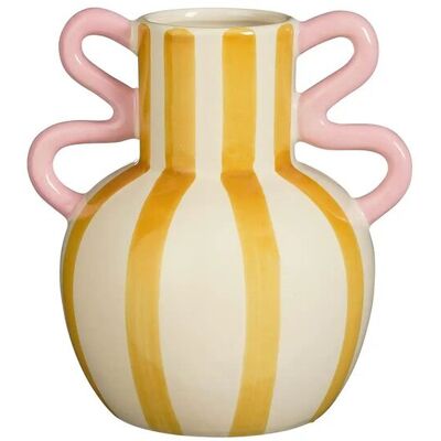 Höffner Vase ¦ orange ¦ Keramik ¦ Maße (cm): B: 20 H: 21 T: 16.5 Höffner Vase ¦ orange ¦ Keramik ¦ Maße (cm): B: 20 H: 21 T: 16.5