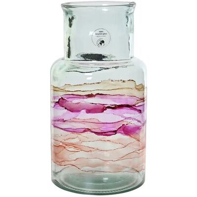 Höffner Vase ¦ mehrfarbig ¦ Glas ¦ Maße (cm): H: 28 Ø: 15 Höffner Vase ¦ mehrfarbig ¦ Glas ¦ Maße (cm): H: 28 Ø: 15