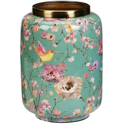 Höffner Vase ¦ lila/violett ¦ Eisen ¦ Maße (cm): H: 20,5 Ø: 15 Höffner Vase ¦ lila/violett ¦ Eisen ¦ Maße (cm): H: 20,5 Ø: 15