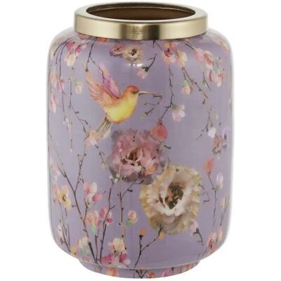 Höffner Vase ¦ lila/violett ¦ Eisen ¦ Maße (cm): H: 20,5 Ø: 15 Höffner Vase ¦ lila/violett ¦ Eisen ¦ Maße (cm): H: 20,5 Ø: 15