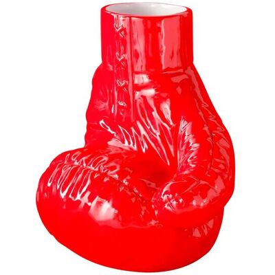 DONKEY Vase Boxhandschuh ¦ rot ¦ Dolomite ¦ Maße (cm): B: 22,5 H: 26,5 T: 20.0 DONKEY Vase Boxhandschuh ¦ rot ¦ Dolomite ¦ Maße (cm): B: 22,5 H: 26,5 T: 20.0