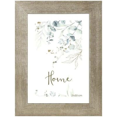 Höffner Bilderrahmen 21x30 cm Leeds ¦ silber ¦ Massivholz ¦ Maße (cm): B: 28 H: 37 T: Höffner Bilderrahmen 21x30 cm Leeds ¦ silber ¦ Massivholz ¦ Maße (cm): B: 28 H: 37 T: